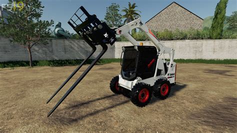 pallet forks skid steer fs 19|bobcat fs19 mod download.